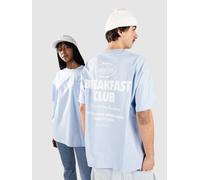 Another Cotton Lab Breakfast Club T-Shirt sky blue XS