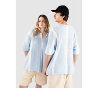 Another Cotton Lab Oversized Mesh Knit Summer Shirt blue M