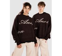 Another Cotton Lab Signature Knit Pullover chocolate XL