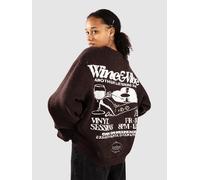 Another Cotton Lab Wine & Vibe Pullover brown S