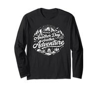 Another Day Another Adventure Hiking Camping Outdoor Design Long Sleeve T-Shirt