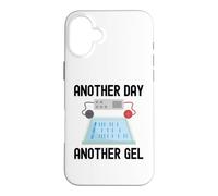 Another Day Another Gel | PCR | Funny Laboratory Scientist Case for iPhone 16 Plus