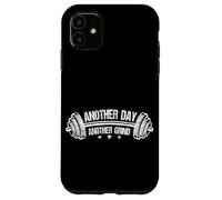 Another Day Another Grind Weightlifting Gym Workout Fitness Case for iPhone 11