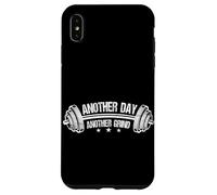 Another Day Another Grind Weightlifting Gym Workout Fitness Case for iPhone XS Max