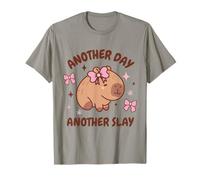 Another Day Another Slay Cute Capybara Lover Kawaii Amine T-Shirt