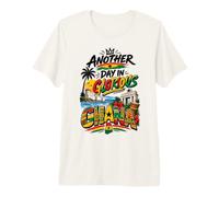 Another Day in Glorious Ghana African Pride Graphic Premium T-Shirt