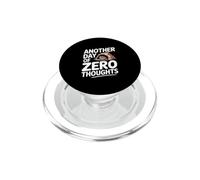 Another Day Of Zero Thoughts Funny Reptile Bearded Dragon PopSockets PopGrip for MagSafe
