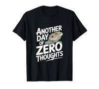 Another Day of Zero Thoughts Lizard Humor T-Shirt