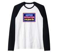 Another Distraction for The Epsteinth Time Raglan Baseball Tee