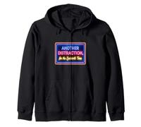 Another Distraction For The Epsteinth Time Zip Hoodie