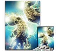 Another Entity 1000Pc Adults Jigsaw Puzzle Wooden Jigsaw Puzzles for Teenagers Family Game Night BrainChallenging Gift Idea 1000 PCS(75x50cm)