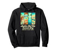 Another Hot Wife Summer Day Beach Cocktail Pullover Hoodie