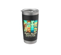 Another Hot Wife Summer Day Beach Cocktail Stainless Steel Insulated Tumbler