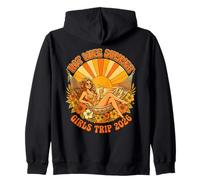Another Hot Wife Summer Day Hammock Flowers Zip Hoodie