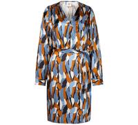 Another Label Claudia Dress Long Sleeve Blue Horizon Charcoal size L | Midi Dresses Outlet | Women | Blue L