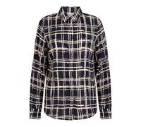 Another Label Dreiser Check Shirt Long Sleeve Night Sky Check size L | Longsleeves Outlet | Women | Black L