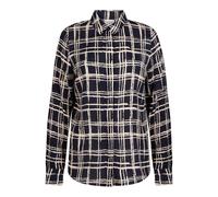 Another Label Dreiser Check Shirt Long Sleeve Night Sky Check size S | Button-Down Shirts Outlet | Women | Black S