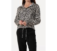 Another Label June Animal Black Shirt Long Sleeve Animal Black White size XS | Button-Down Shirts Outlet | Women | Black XS