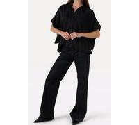 Another Label Lucy Shirt Short Sleeve Black size L | Button-Down Shirts Outlet | Women | Black L