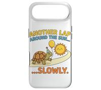 Another Lap Around The Sun Slowly Cute Box Turtle Party Hat Case for iPhone Air