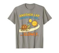 Another Lap Around The Sun Slowly Cute Box Turtle Party Hat T-Shirt
