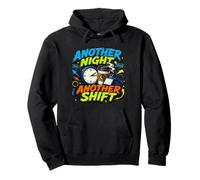 Another Night Shift Hustle Mode Pullover Hoodie