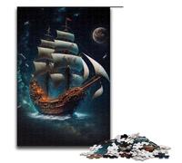 Another Pirate In Space Jigsaw Puzzle Pieces Jigsaw Puzzles for Mother'S Day Birthdays Christmas 1000 PCS(75x50cm)