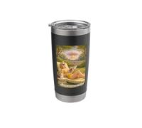 Another Radiant Day, Folks! Atomic Bomb Sunbathing Joke Stainless Steel Insulated Tumbler