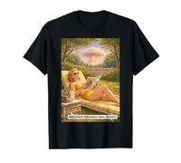 Another Radiant Day, Folks! Atomic Bomb Sunbathing Joke T-Shirt