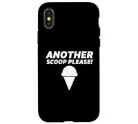 Another Scoop Please Ice Cream Vanilla Soft Serve Gelato Case for iPhone X/XS