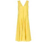 Another Tomorrow Panelled Cotton-poplin Maxi Dress - Yellow - M (UK12 / M)