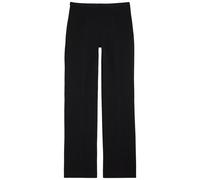 Another Tomorrow Straight-leg Jersey Trousers - Black - 42 (UK10 / S)