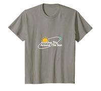 Another Trip Around The Sun Birthday Gift for Men T-Shirt, Kids, Slate, 6 Years