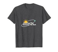 Another Trip Around The Sun Birthday Gift for Men T-Shirt, Men, Dark Heather Grey, 3XL