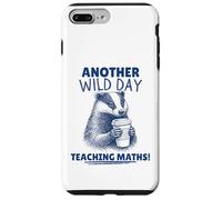 Another Wild Day Teaching Maths Funny Badger Case for iPhone 7 Plus/8 Plus