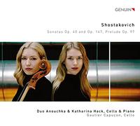 Anouchka & Katharina Hack - Dmitri Shostakovich: Sonatas, Op. 40 and Op. 147, Prelude, Op. 97