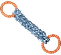 Anoudon 2 x dog cotton rope toy, dog gnaw toy, robust anti-gnaw dog decompression toy, dog pulling war toy
