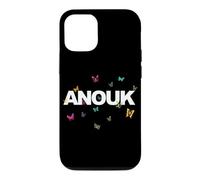 Anouk - Beautiful Name with Butterlfies Case for iPhone 12/12 Pro
