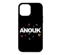 Anouk - Beautiful Name with Butterlfies Case for iPhone 12 Pro Max