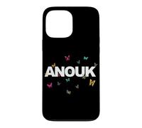 Anouk - Beautiful Name with Butterlfies Case for iPhone 13 Pro Max