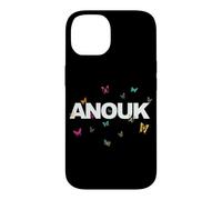 Anouk - Beautiful Name with Butterlfies Case for iPhone 14