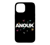 Anouk - Beautiful Name with Butterlfies Case for iPhone 15