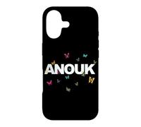 Anouk - Beautiful Name with Butterlfies Case for iPhone 17