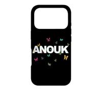 Anouk - Beautiful Name with Butterlfies Case for iPhone 17 Pro