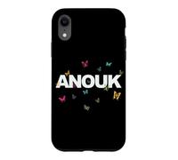 Anouk - Beautiful Name with Butterlfies Case for iPhone XR