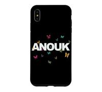 Anouk - Beautiful Name with Butterlfies Case for iPhone XS Max