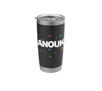 Anouk - Beautiful Name with Butterlfies Stainless Steel Insulated Tumbler