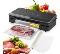 Anova Culinary Precision Vacuum Sealer Pro, Includes 1 Bag Roll, For Sous Vide and Food Storage, black, medium