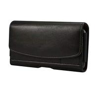 ANPNELEC Belt Case with Belt Clip Holster Genuine Leather Holster for iPhone 14 15 Pro Max, iPhone 13/14 Plus, Samsung Galaxy A52s, Xiaomi Redmi Note 11