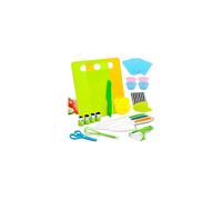 Anpole Toddler Knife Set - 23 Pcs Kids Knife Set for Chopping, Mini Chef Knife Set for 2 3 4 5 6 7 8 9 10 Year Old Girl